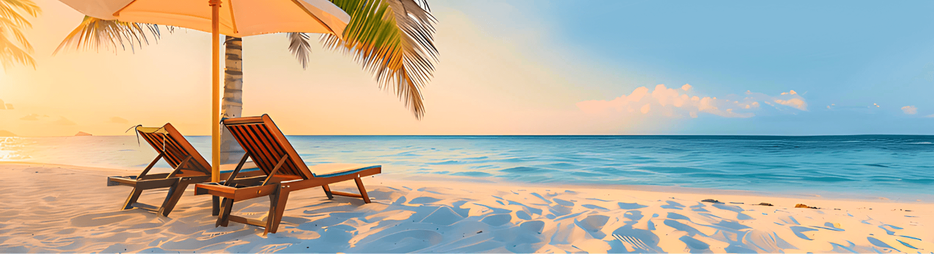 Hawaiian paradise background